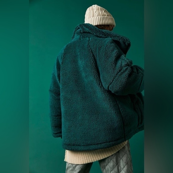 NWT - We The Free Slouchy Oversized Sherpa Jacket - Picture 4 of 4